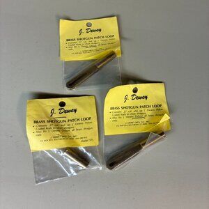 J. Dewey Brass Shotgun Patch Loop (Model SPL) .27 cal. And Up x3 Packs